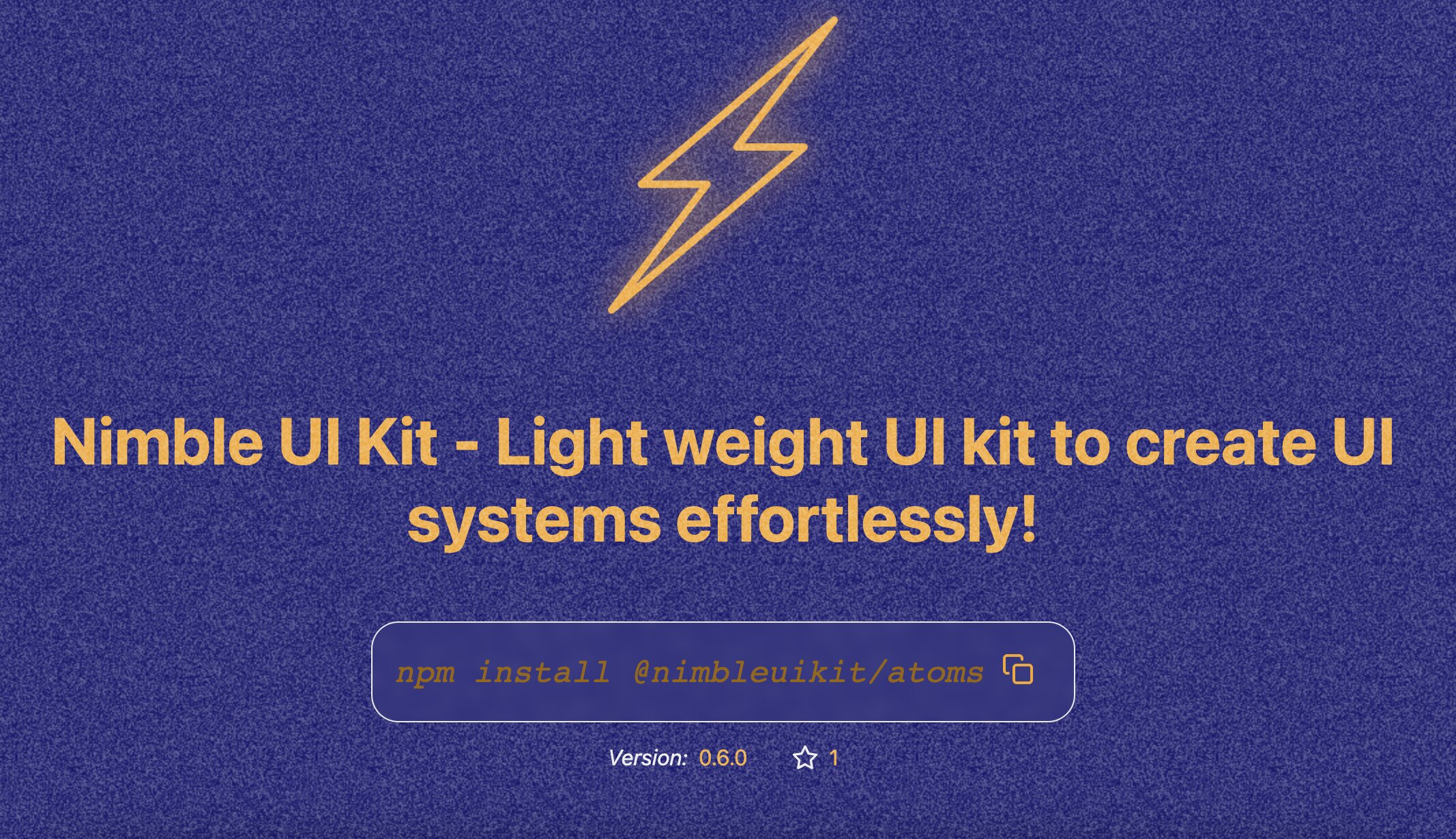Nimble UI Kit